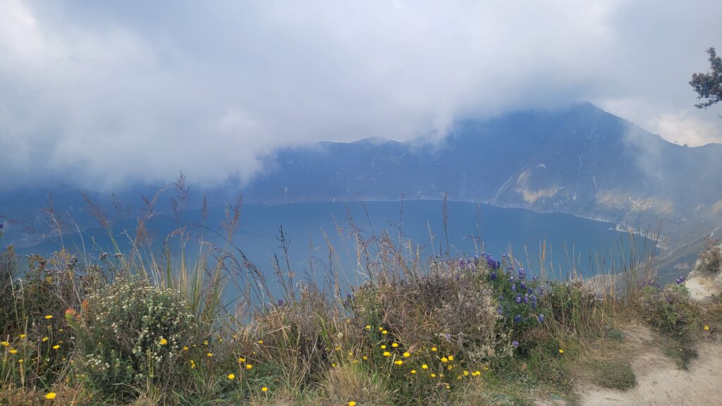Quilotoa lake