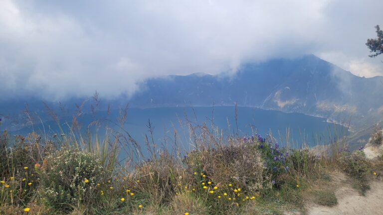 Quilotoa lake